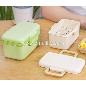 Eco Friendly Bamboo Fiber Food Storage Box